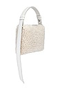 view 3 of 4 Mini Puffin Bag in Bone Vegan Shearling