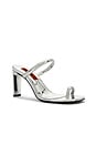 view 2 of 5 Pipe Heel in Silver