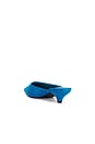 view 4 of 5 ESCARPIN SUEDE ARROW MULE  in Aqua Blue