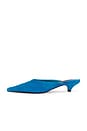 view 6 of 5 ESCARPIN SUEDE ARROW MULE  in Aqua Blue