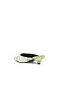 view 4 of 5 TACÓN FLORAL ARROW MULE  in Floral Green Multi