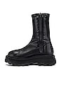view 5 of 5 Faux Leather Scrambler Boot in Black