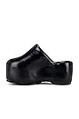 view 5 of 5 Platform Bubble Clog in Black