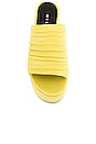view 4 of 5 Vegan Coaster Platform Sandal in Kiwi
