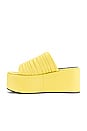 view 5 of 5 Vegan Coaster Platform Sandal in Kiwi