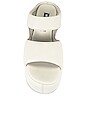 view 4 of 5 Faux Leather Bubble Sandal in Macadamia