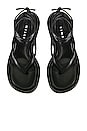 view 4 of 5 САНДАЛИИ WRAP BEEF in Black