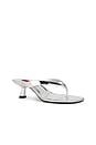 view 2 of 5 Beep Thong Sandal in Silver