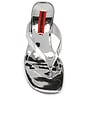 view 4 of 5 Beep Thong Sandal in Silver
