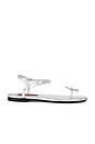 view 1 of 5 Starfish Sandal in Silver