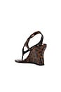 view 3 of 5 Beep Thong Sandal Wedge in Leopard
