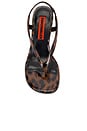 view 4 of 5 Beep Thong Sandal Wedge in Leopard