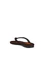 view 3 of 5 Salerno Thong Sandal in Espresso