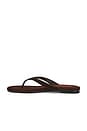view 5 of 5 Salerno Thong Sandal in Espresso