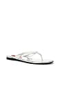 view 2 of 5 Salerno Thong Sandal in Silver