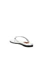 view 3 of 5 Salerno Thong Sandal in Silver