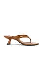 view 1 of 5 Beep Thong Sandal in Dark Nude
