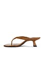 view 5 of 5 Beep Thong Sandal in Dark Nude