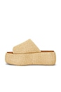 view 5 of 5 Raffia Cloudy Platform in Natural