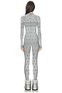 view 3 of 4 First Layers Turtleneck Catsuit in Mirror Winter Fairisle