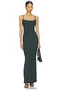 view 1 of 4 VESTIDO TIPO LENCERÍA LARGO SOFT LOUNGE in Cypress