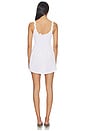 view 3 of 3 Garment Washed Poplin Mini Dress in Snow