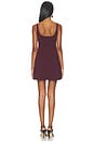view 3 of 3 VESTIDO MINI DRESS in Currant