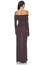 view 3 of 3 Sheer Modal Off Shoulder Long Dress in Phoenix