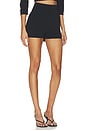 view 2 of 6 Refined Knit High Waist Short in Obsidian
