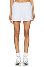 view 2 of 7 Cotton Fleece Classic Short in Light Heather Grey