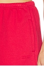 view 6 of 6 Cotton Fleece Classic Short in Washed Red