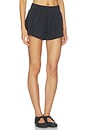 view 2 of 6 Woven Cotton Short in Onyx