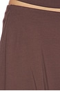 view 6 of 6 Smooth Layers Mini Skort in Cocoa