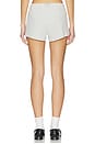 view 4 of 6 Cotton Rib Loose Short in Light Heather Grey