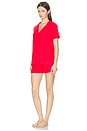 view 3 of 4 Soft Lounge Short Sleep Set in Cherry