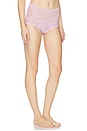 view 2 of 4 Stretch Lace Boyshort in Baby Pink