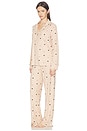 view 3 of 4 Soft Lounge Sleep Set in Mica Mini Half Drop Heart