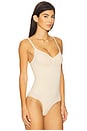view 3 of 5 Seamless Sculpt Bodysuit Brief in Sand