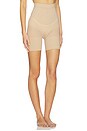 view 2 of 4 Sheer Seamless Mid Thigh Short in Clay