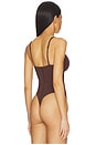 view 4 of 5 Ultimate Body Shapewear Push-up Thong Bodysuit in Cocoa