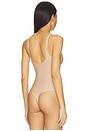 view 4 of 5 Body Plunge Bodysuit in Clay