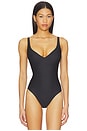 view 2 of 5 Body Plunge Bodysuit in Onyx