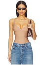 view 1 of 5 Body Plunge Bodysuit in Sienna