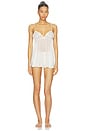view 2 of 4 ROBE BABYDOLL in Ivory