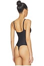 view 4 of 5 BODY MOLDEADOR SKIMS BODY in Onyx