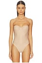 view 2 of 5 Body Molded Underwire Bodysuit in Clay