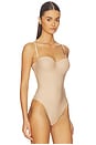 view 3 of 5 Body Molded Underwire Bodysuit in Clay