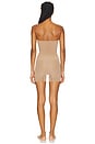 view 4 of 4 Seamless Sculpt Strapless Shortie Bodysuit in Sienna