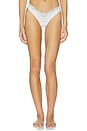 view 1 of 1 Fits Everybody Lace Boyshort in Slate Dot Print