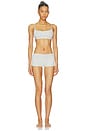 view 4 of 4 Everyday Cotton Boyshort in Light Heather Grey
